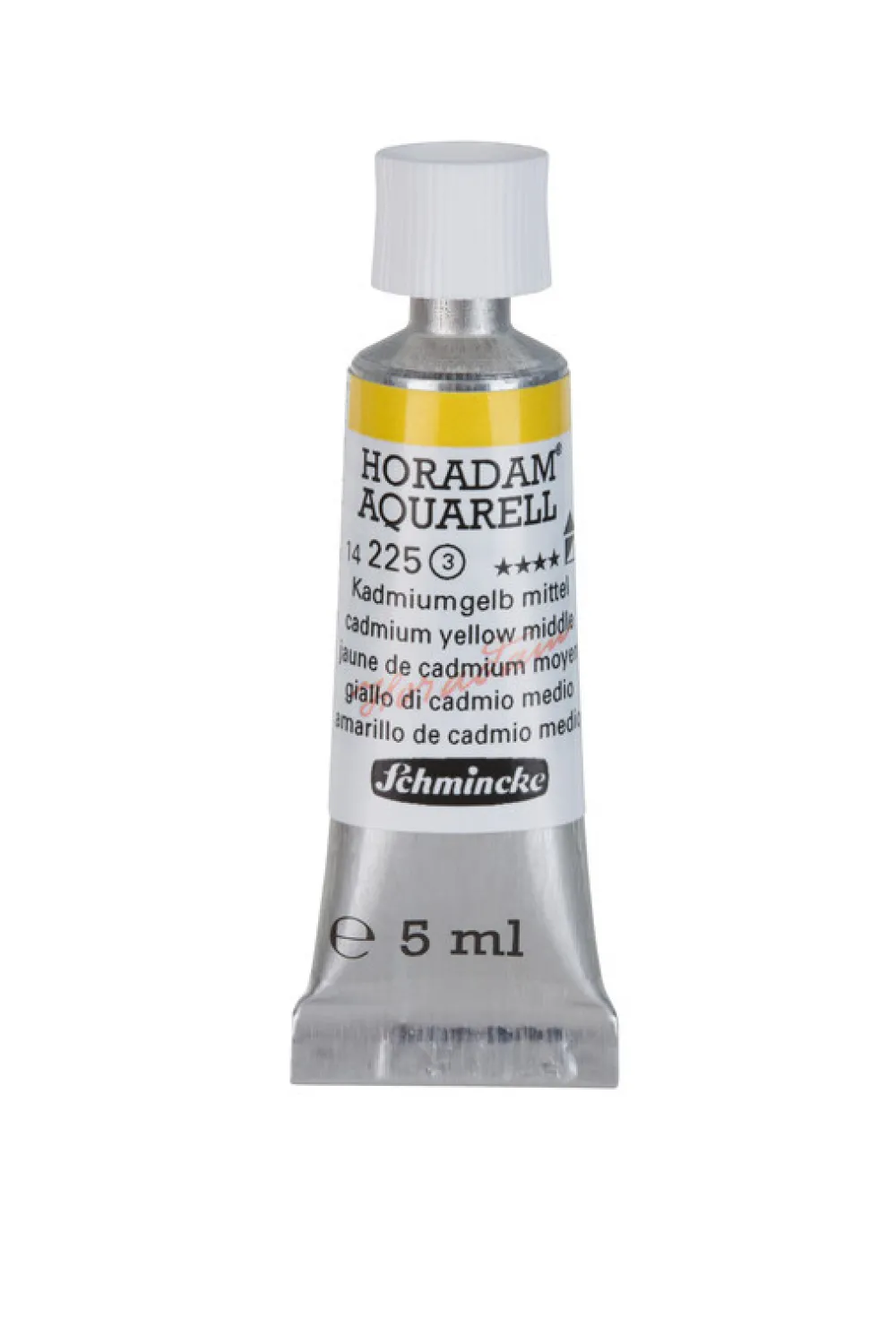 Schmincke Farba akwarelowa Horadam Aquarell - - 225, Cadmium Yellow Middle, 5 ml