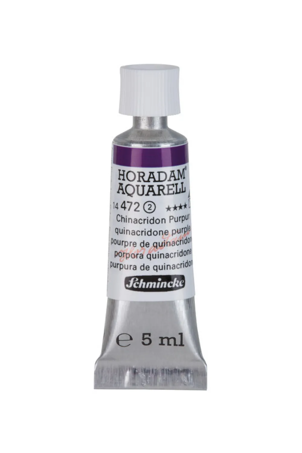 Schmincke Farba akwarelowa Horadam Aquarell - - 472, Quinacridone Purple, 5 ml