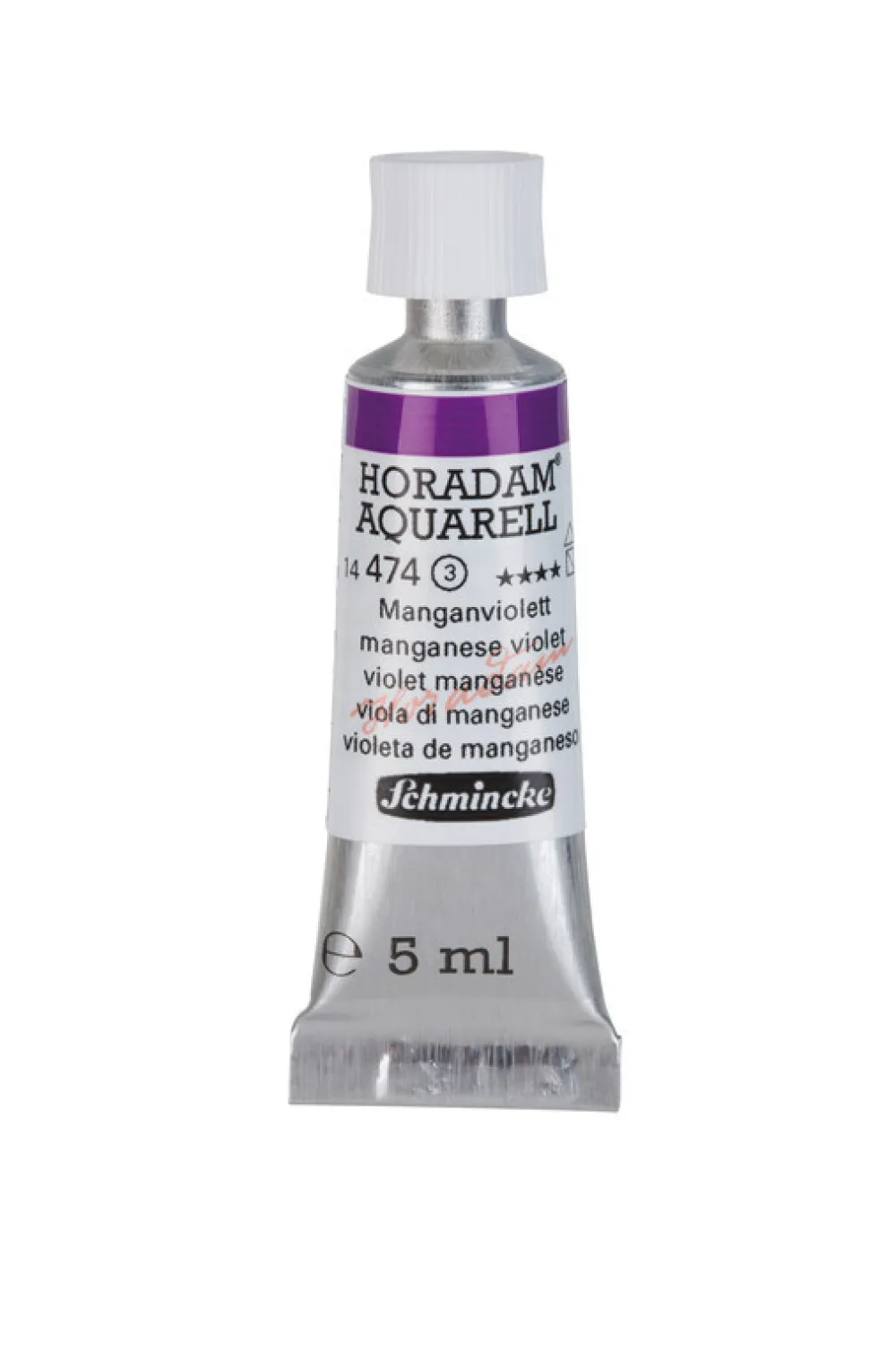 Schmincke Farba akwarelowa Horadam Aquarell - - 474, Manganese Violet, 5 ml