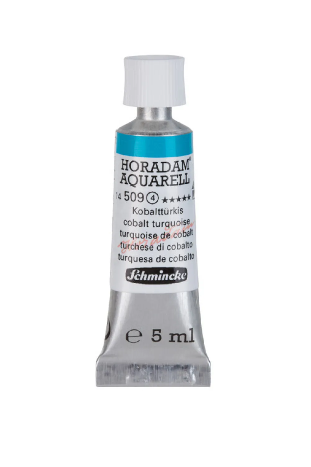 Schmincke Farba akwarelowa Horadam Aquarell - - 509, Cobalt Turquoise, 5 ml > Farby Akwarelowe