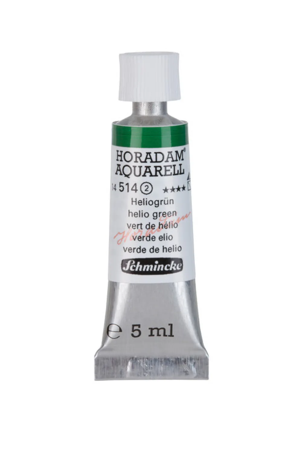 Schmincke Farba akwarelowa Horadam Aquarell - - 514, Helio Green, 5 ml