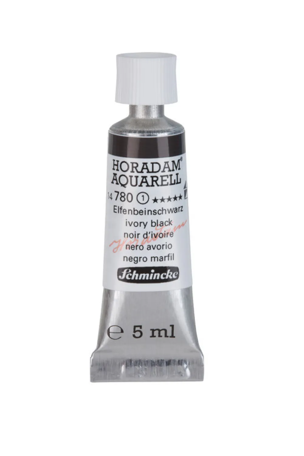 Schmincke Farba akwarelowa Horadam Aquarell - - 781, Lamp Black, 5 ml > Farby Akwarelowe