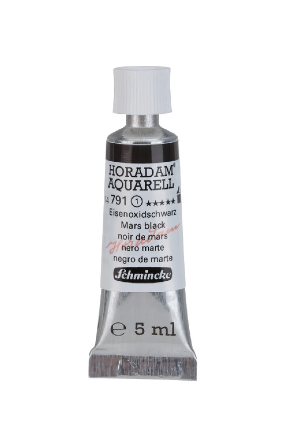 Schmincke Farba akwarelowa Horadam Aquarell - - 791, Mars Black, 5 ml