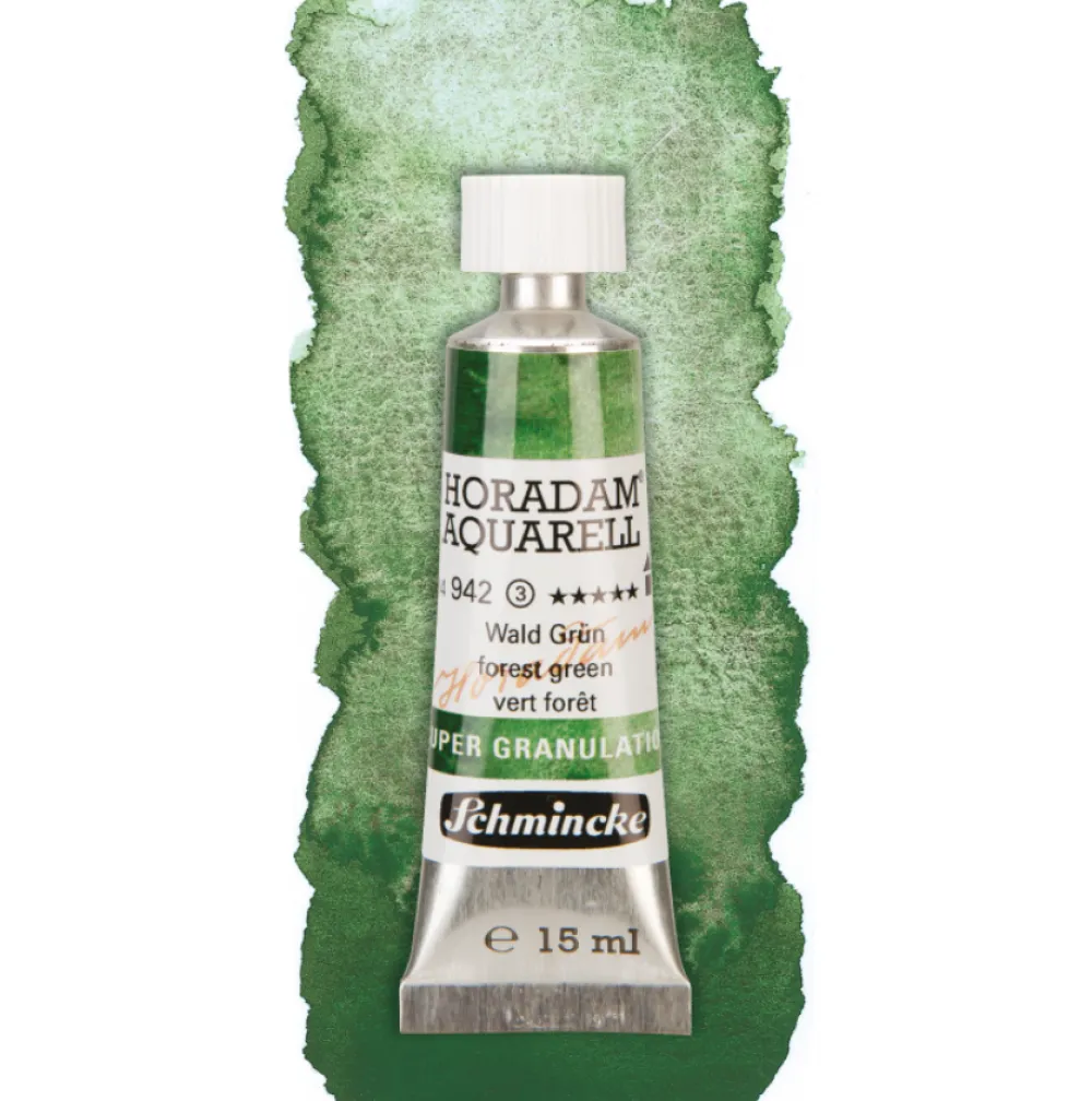 Schmincke Farba akwarelowa Horadam Aquarell - - 942, Forest Green, 15 ml > Farby Akwarelowe