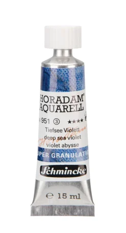Schmincke Farba akwarelowa Horadam Aquarell - - 951, Deep Sea Violet, 15 ml > Farby Akwarelowe
