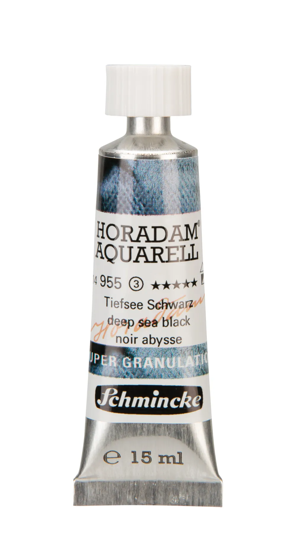 Schmincke Farba akwarelowa Horadam Aquarell - - 955, Deep Sea Black, 15 ml > Farby Akwarelowe