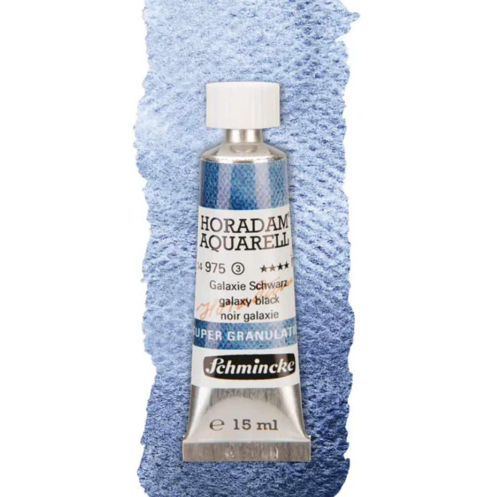 Schmincke Farba akwarelowa Horadam Aquarell - - 975, Galaxy Black, 15 ml