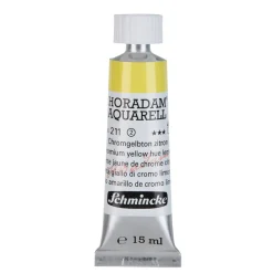Schmincke Farba akwarelowa Horadam Aquarell - - 211, Chromium Yellow Hue Lemon, 15 ml