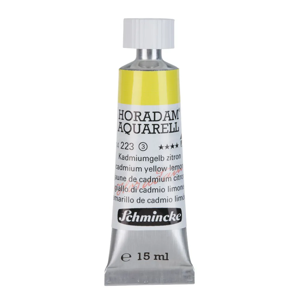 Schmincke Farba akwarelowa Horadam Aquarell - - 223, Cadmium Yellow Lemon, 15 ml