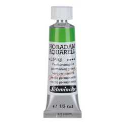 Schmincke Farba akwarelowa Horadam Aquarell - - 526, Permanent Green, 15 ml