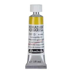Schmincke Farba akwarelowa Horadam Aquarell - - 537, Transparent Green Gold, 15 ml
