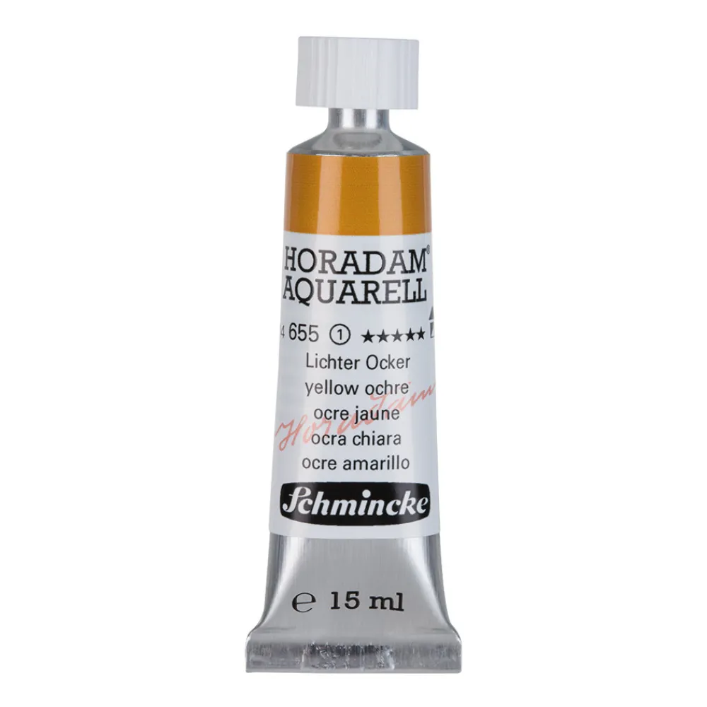Schmincke Farba akwarelowa Horadam Aquarell - - 655, Yellow Ochre, 15 ml
