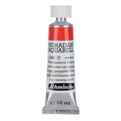 Schmincke Farba akwarelowa Horadam Aquarell - - 360, Permanent Red Orange, 15 ml