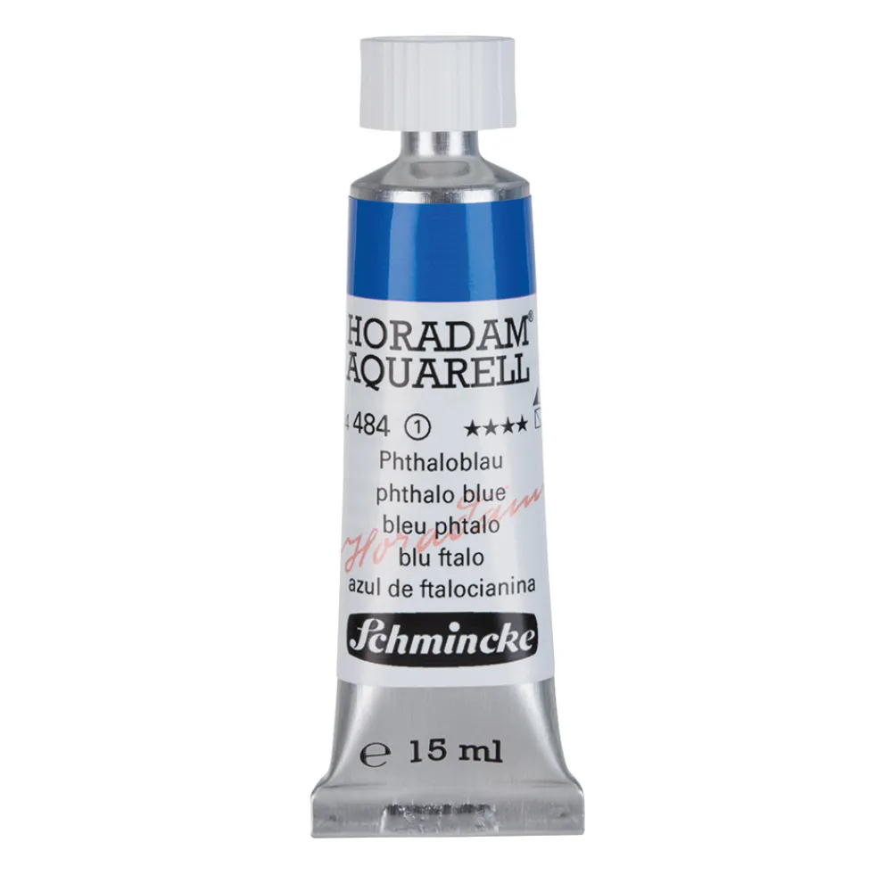 Schmincke Farba akwarelowa Horadam Aquarell - - 484, Phthalo Blue, 15 ml