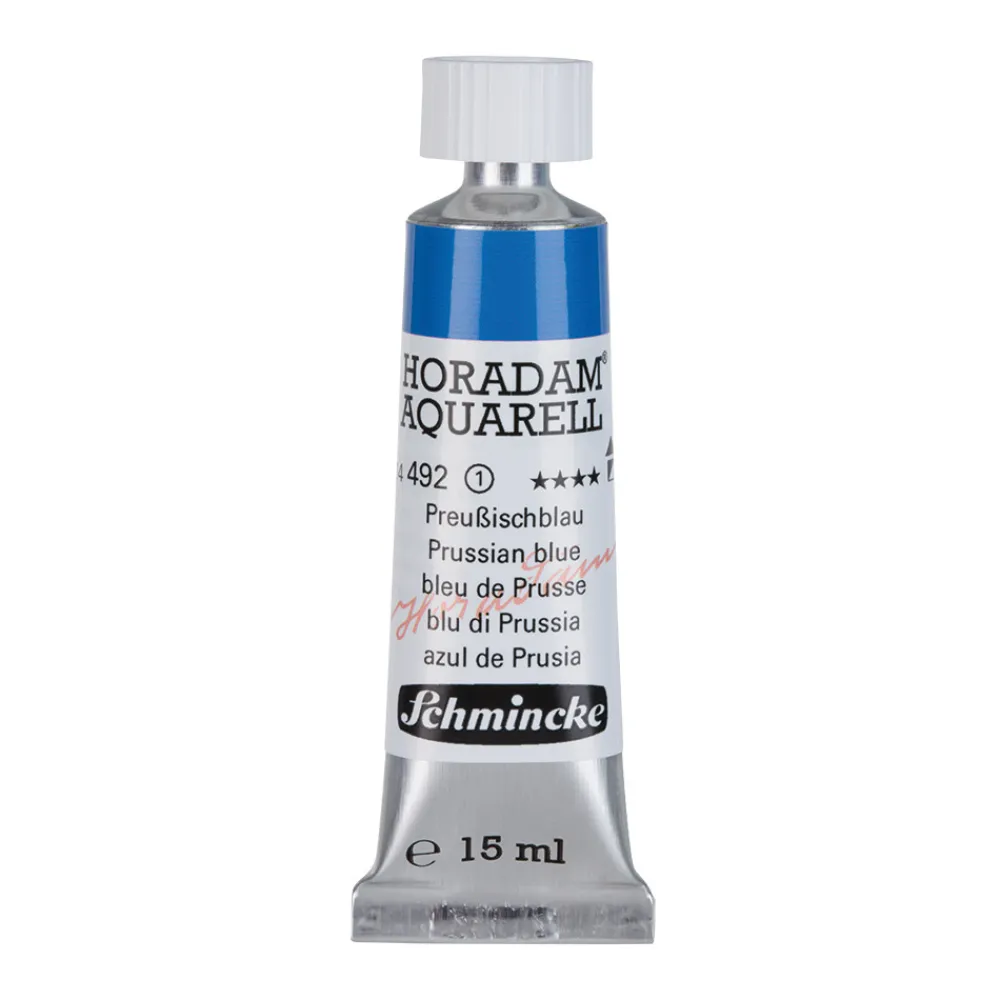 Schmincke Farba akwarelowa Horadam Aquarell - - 492, Prussian Blue, 15 ml