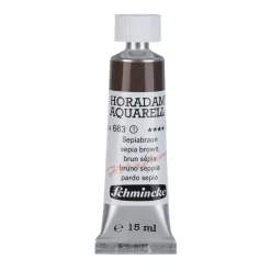 Schmincke Farba akwarelowa Horadam Aquarell - - 663, Sepia Brown, 15 ml