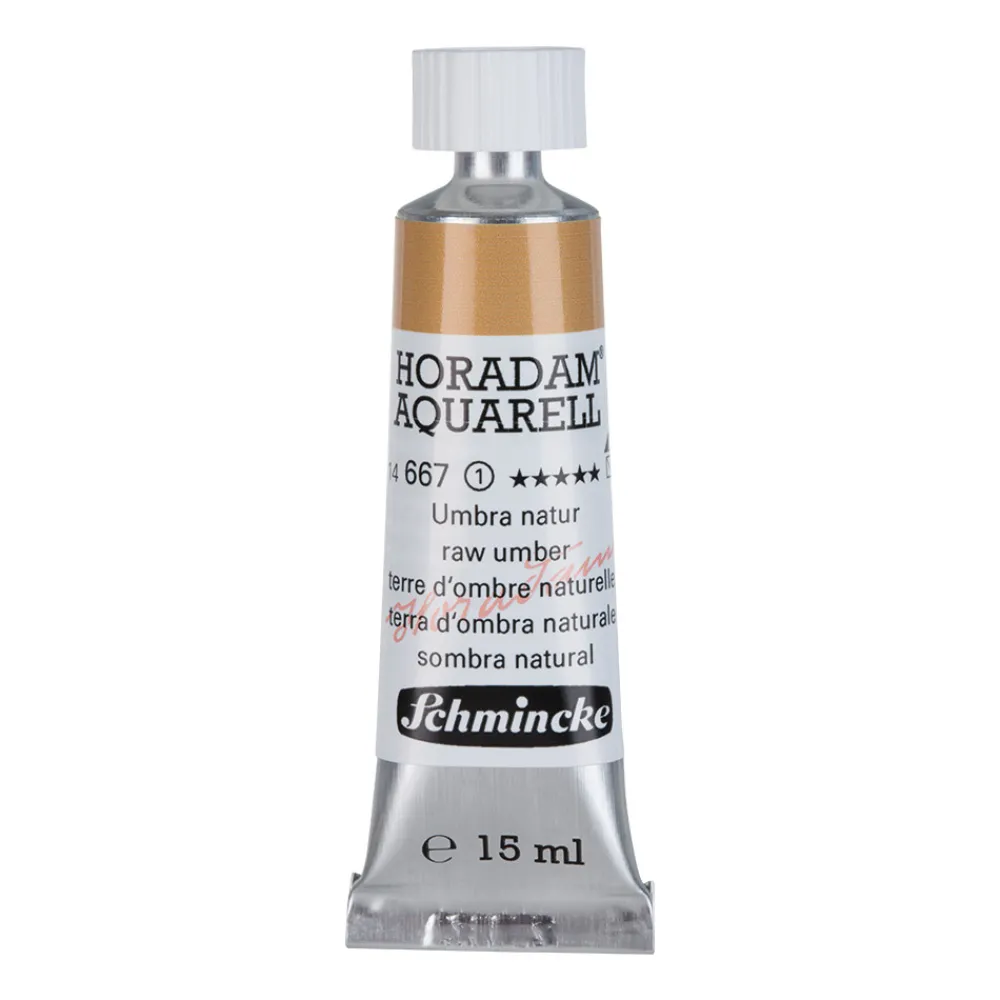 Schmincke Farba akwarelowa Horadam Aquarell - - 667, Raw Umber, 15 ml