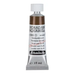 Schmincke Farba akwarelowa Horadam Aquarell - - 669, Vandyke Brown, 15 ml