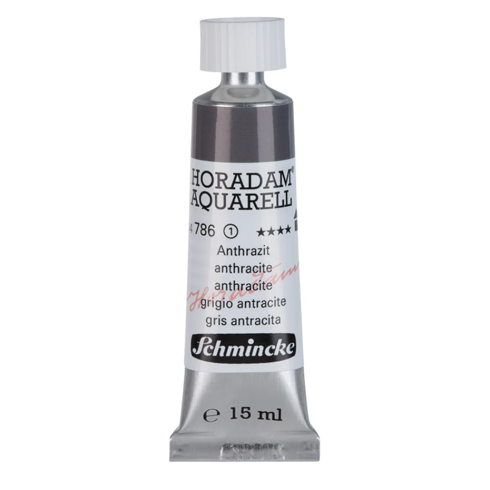 Schmincke Farba akwarelowa Horadam Aquarell - - 786, Anthracite, 15 ml