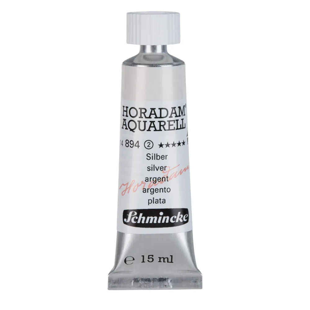Schmincke Farba akwarelowa Horadam Aquarell - - 894, Silver, 15 ml