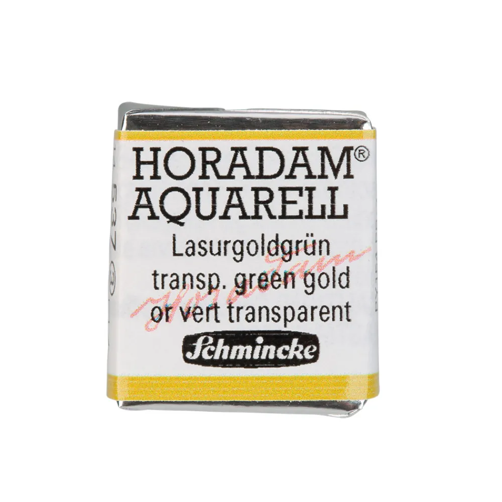 Schmincke Farba akwarelowa Horadam Aquarell - - 537, Transparent Green Gold