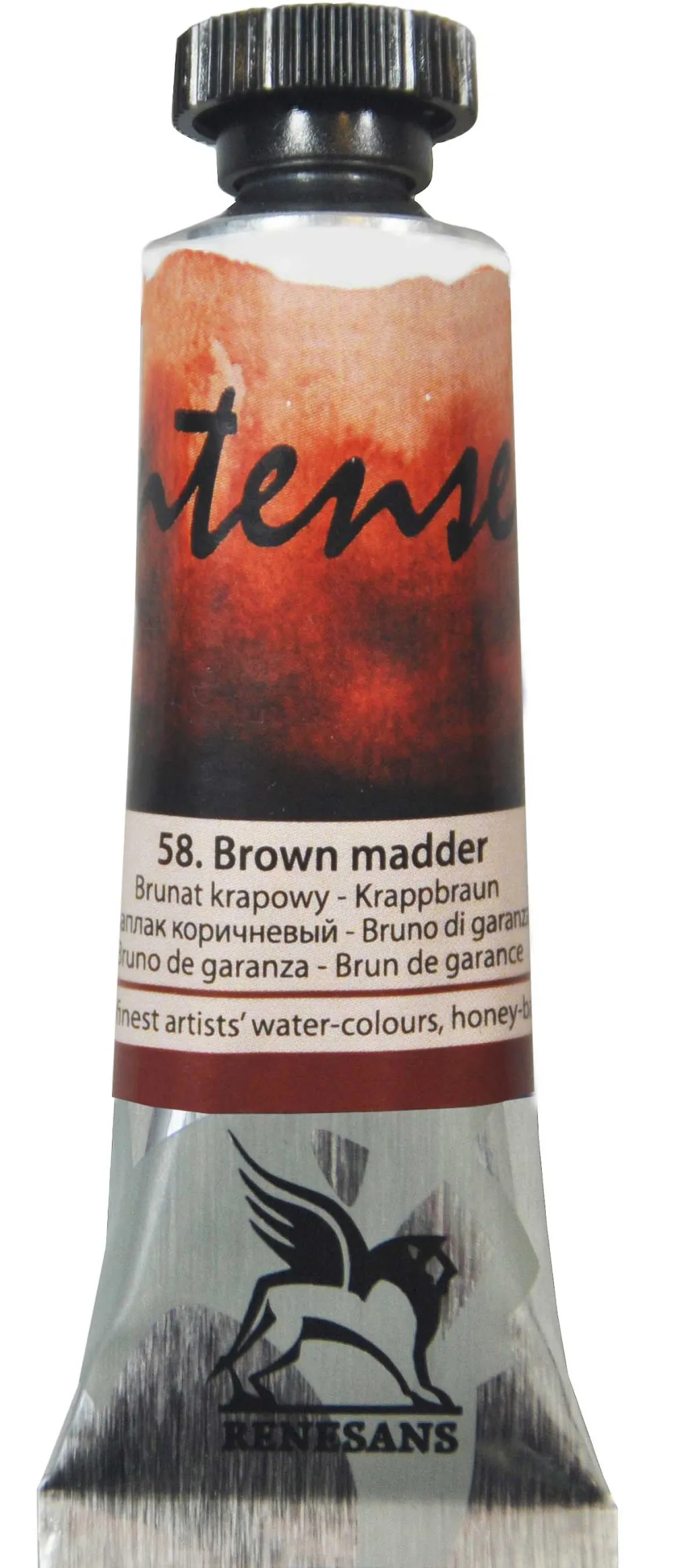 Renesans Farba akwarelowa Intense Water - - 58, brown madder, 15 ml