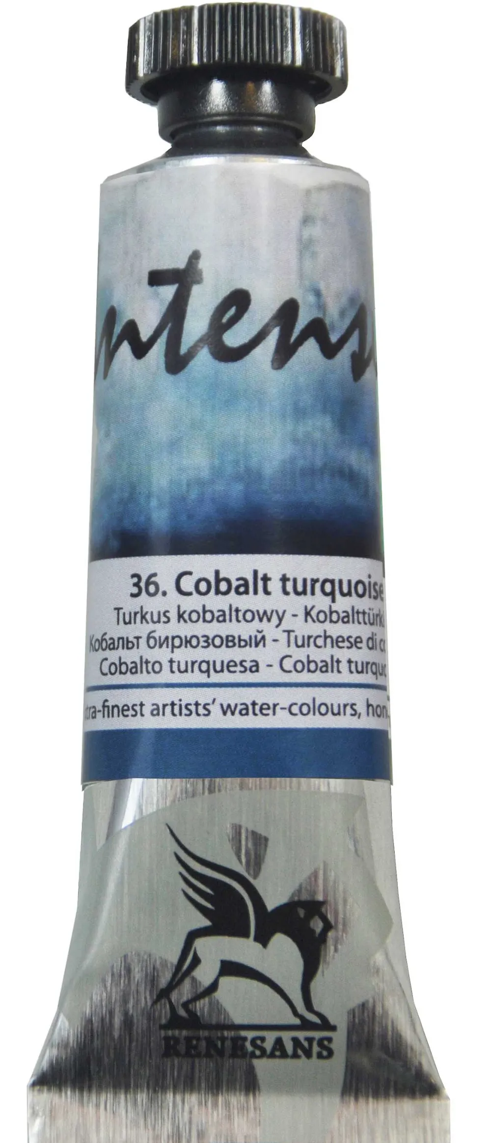 Renesans Farba akwarelowa Intense Water - - 32, cobalt pale blue, 15 ml > Farby Akwarelowe