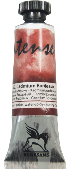 Renesans Farba akwarelowa Intense Water - - 20, cadmium deep red, 15 ml > Farby Akwarelowe