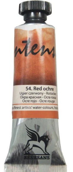 Renesans Farba akwarelowa Intense Water - - 54, red ochre, 15 ml