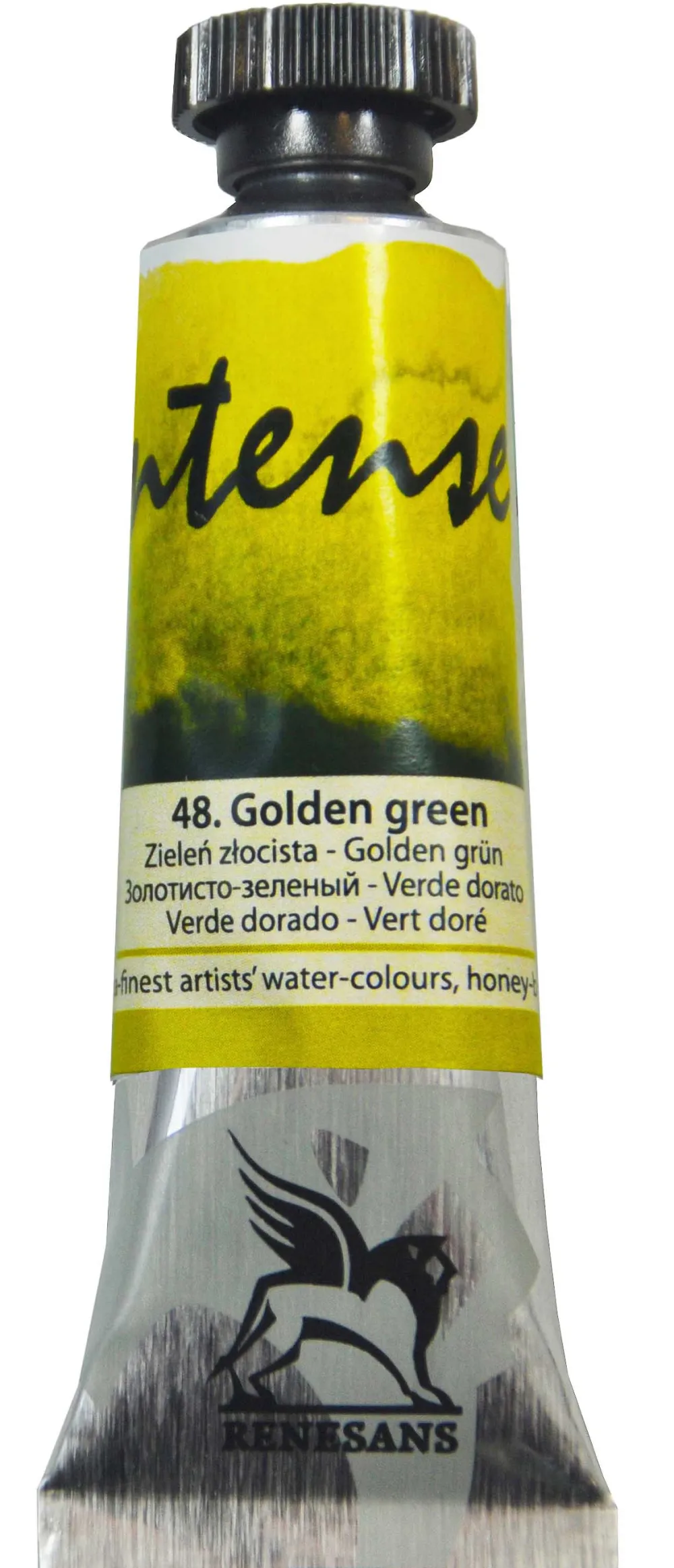 Renesans Farba akwarelowa Intense Water - - 48, golden green, 15 ml