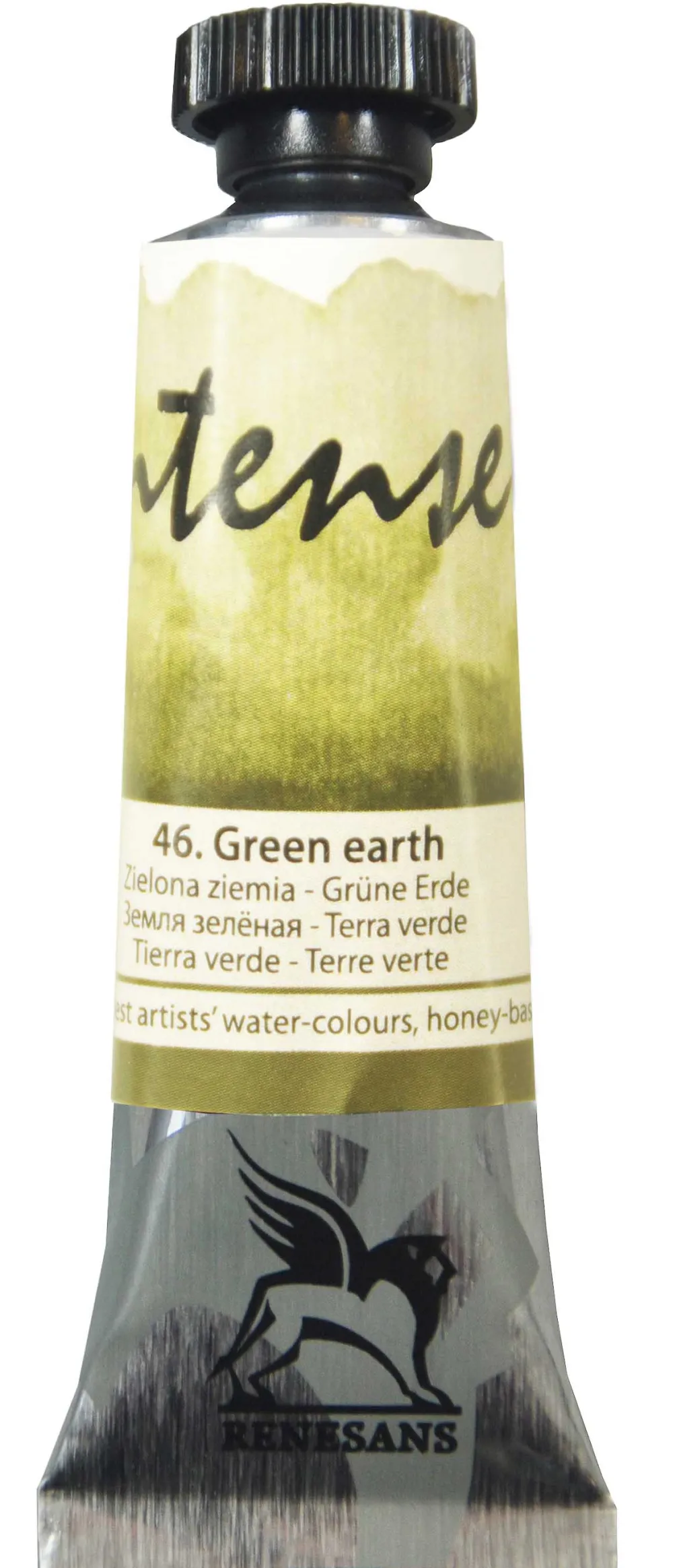 Renesans Farba akwarelowa Intense Water - - 45, olive green, 15 ml > Farby Akwarelowe