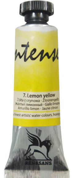 Renesans Farba akwarelowa Intense Water - - 7, lemon yellow, 15 ml