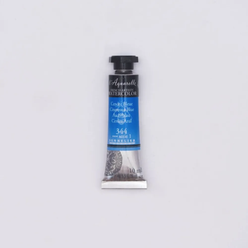 Sennelier Farba akwarelowa l’Aquarelle - - 395, Blue Indanthrene, 10 ml > Farby Akwarelowe
