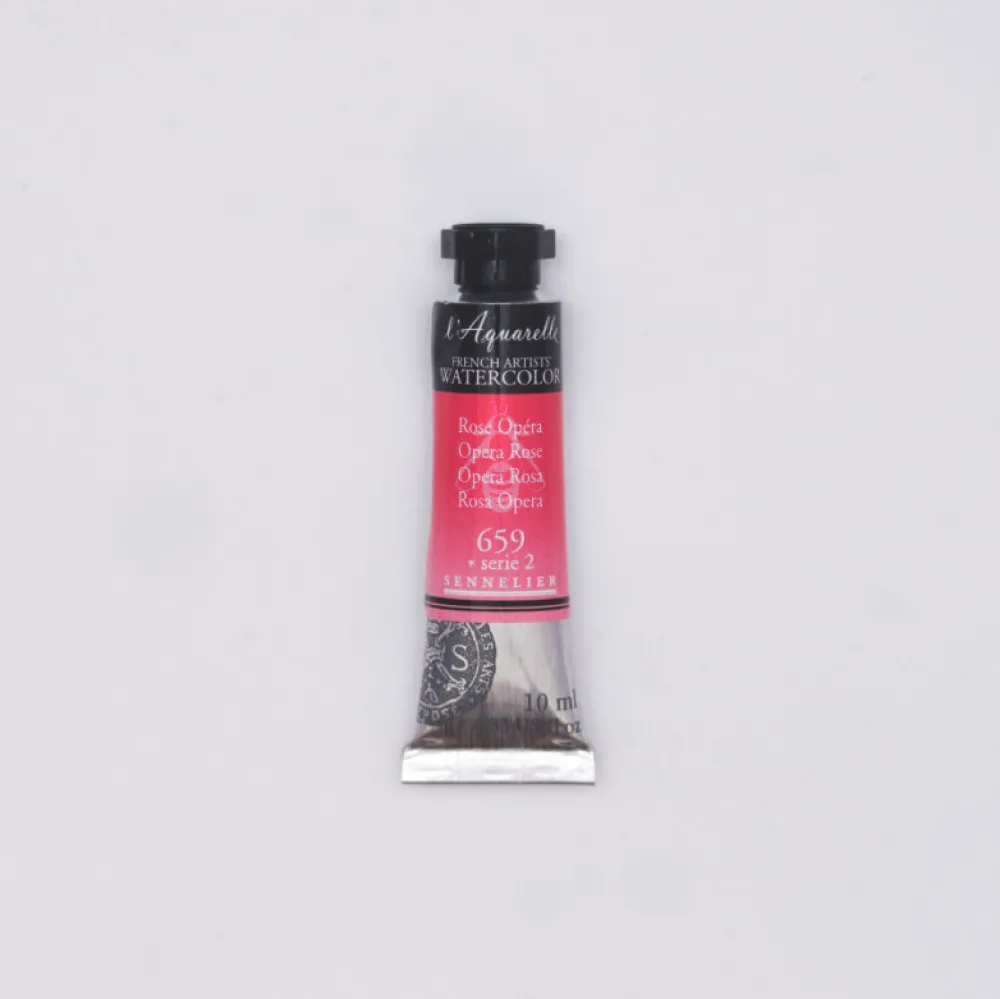Sennelier Farba akwarelowa l’Aquarelle - - 659, Opera Rose, 10 ml