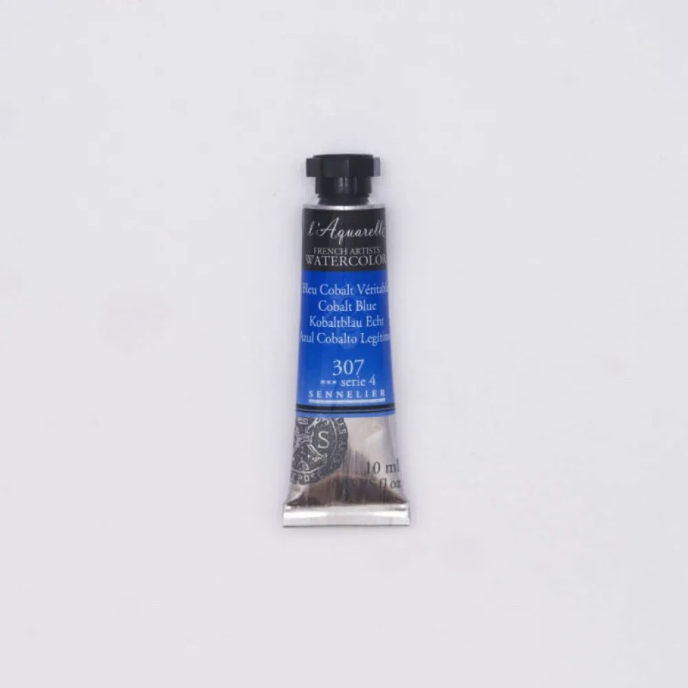 Sennelier Farba akwarelowa l’Aquarelle - - 307, Cobalt Blue, 10 ml