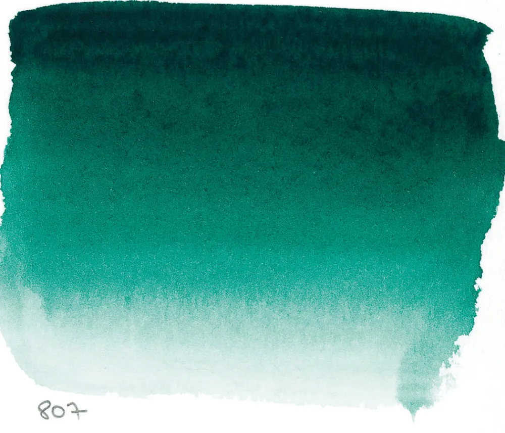 Sennelier Farba akwarelowa l’Aquarelle - - 807, Phthalo Green Deep, 10 ml