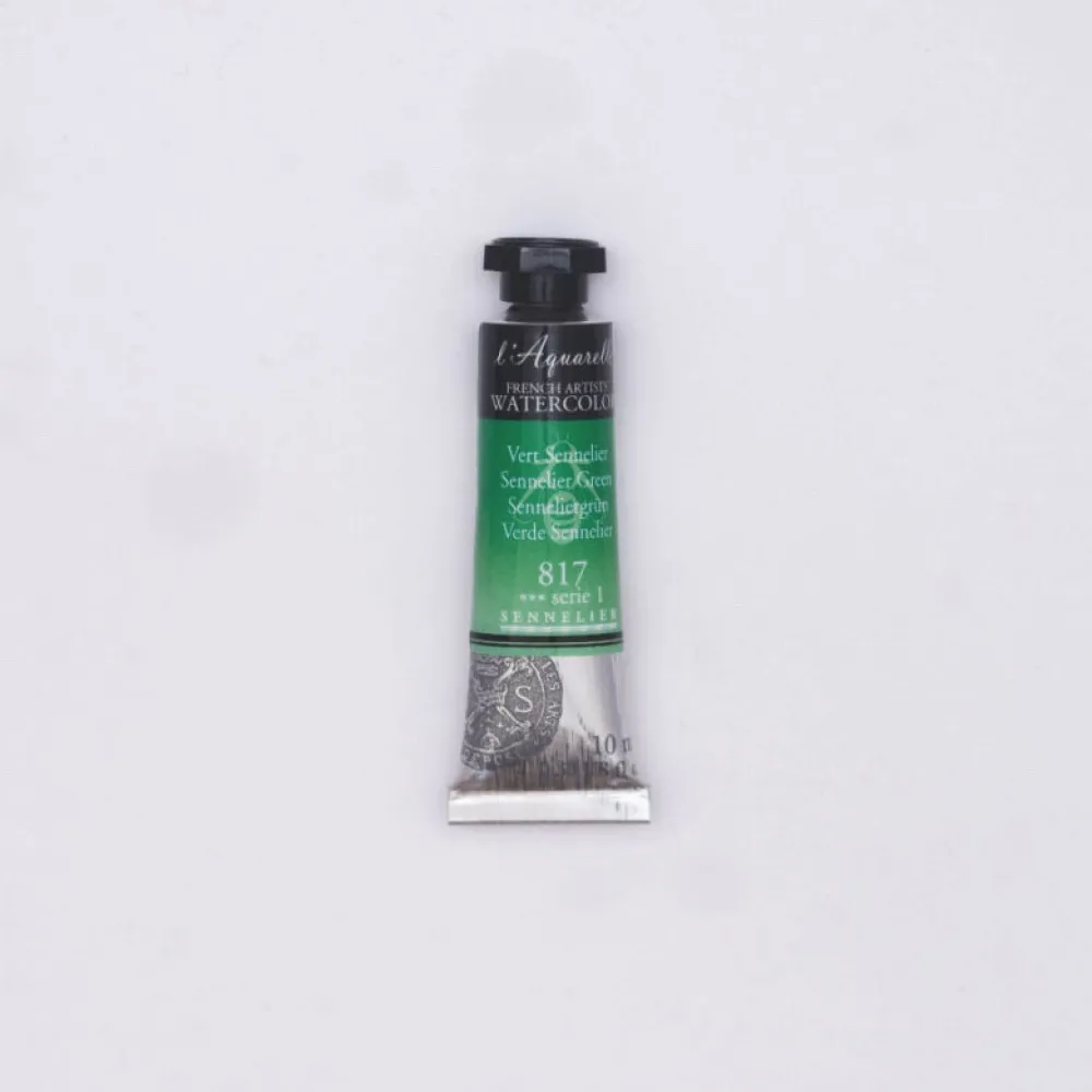 Sennelier Farba akwarelowa l’Aquarelle - - 817, Green, 10 ml