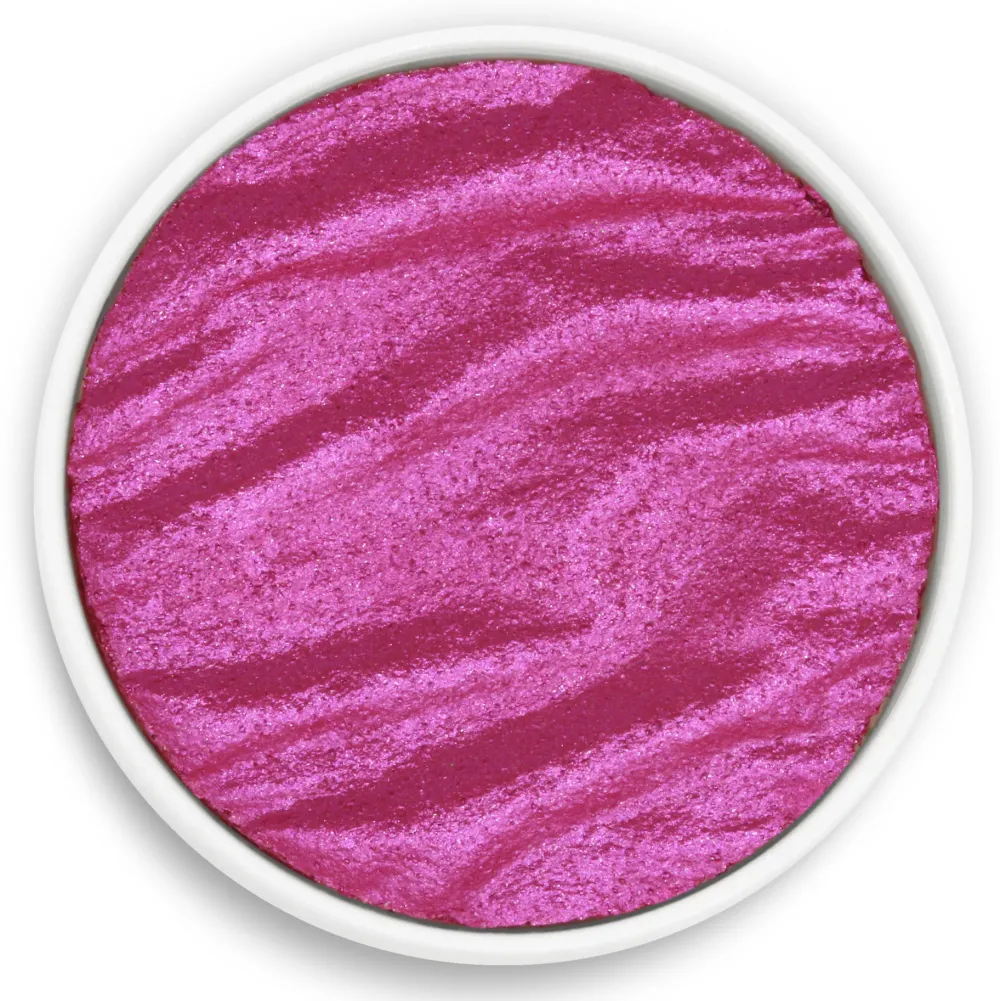 Finetec Farba akwarelowa, perłowa - Coliro Pearl Colors - Vibrant Pink