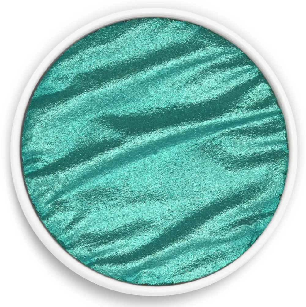Finetec Farba akwarelowa, perłowa - Coliro Pearl Colors - Caribbean