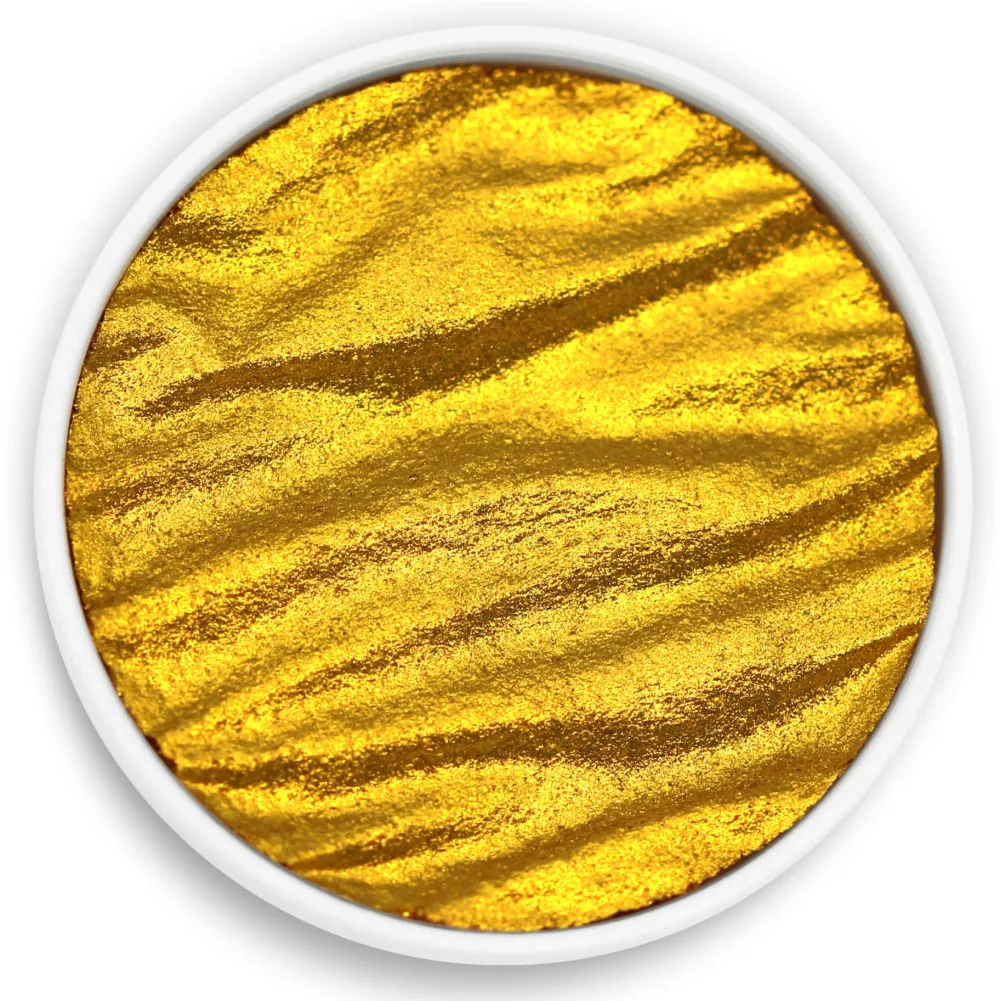 Finetec Farba akwarelowa, perłowa - Coliro Pearl Colors - Arabic Gold > Farby Do Kaligrafii|Farby Akwarelowe