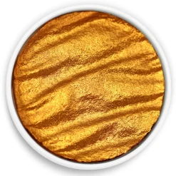 Finetec Farba akwarelowa, perłowa - Coliro Pearl Colors - Inca Gold