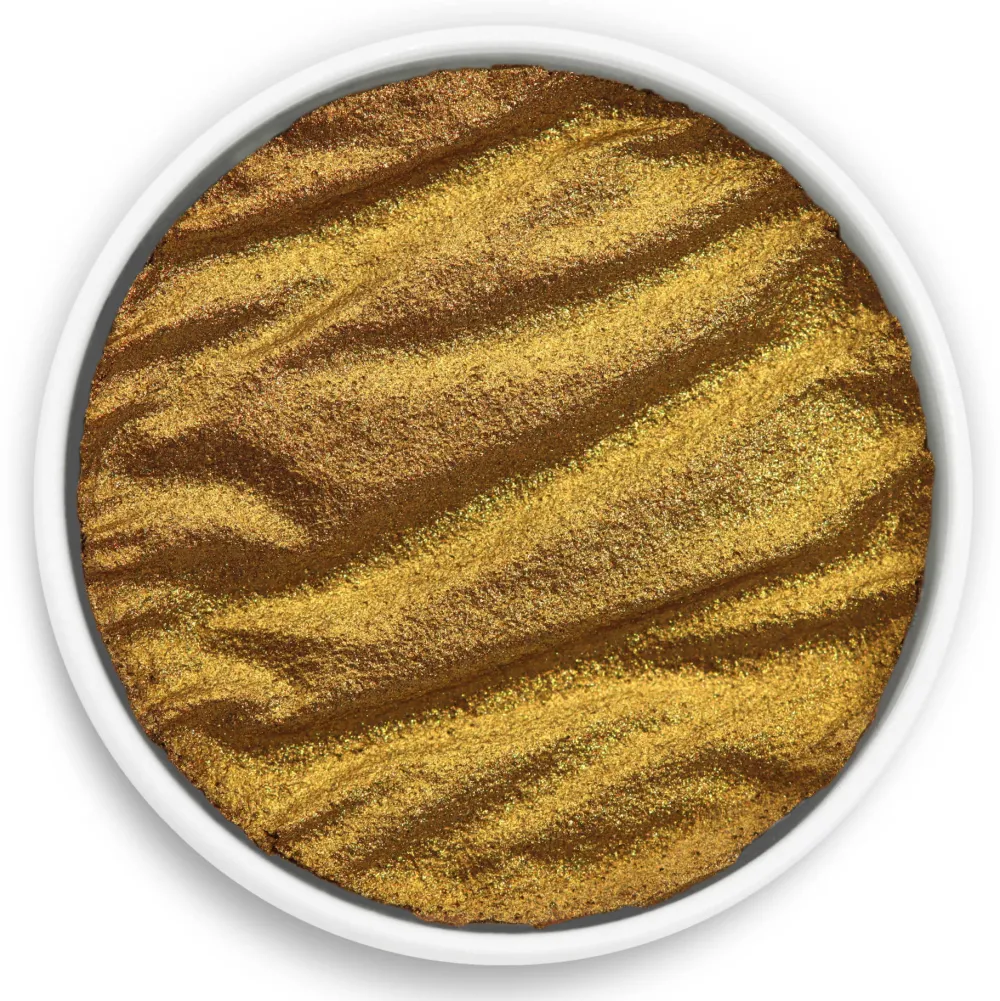 Finetec Farba akwarelowa perłowa - Coliro Pearl Colors - Antique Gold