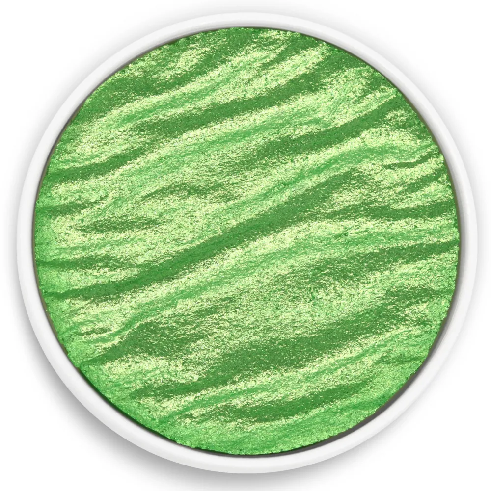 Finetec Farba akwarelowa, perłowa - Coliro Pearl Colors - Vibrant Green > Farby Do Kaligrafii|Farby Akwarelowe