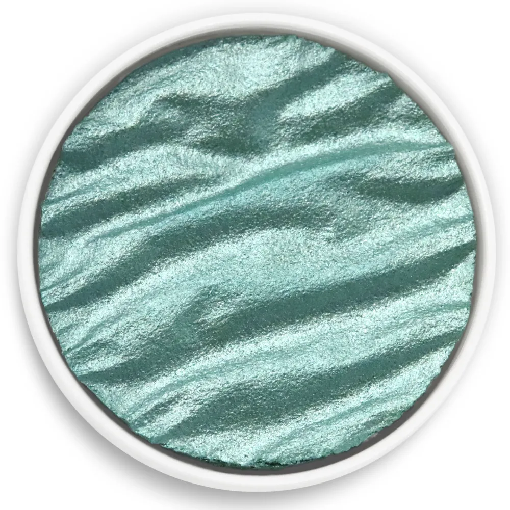 Finetec Farba akwarelowa, perłowa - Coliro Pearl Colors - Seafoam > Farby Do Kaligrafii|Farby Akwarelowe