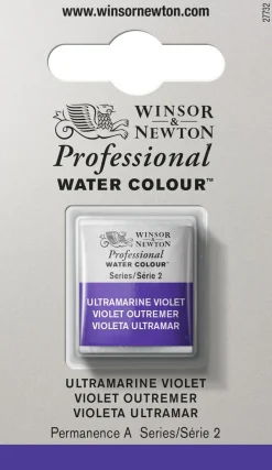 Winsor & Newton Farba akwarelowa Professional w półkostce - - Ultramarine Violet