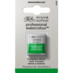 Winsor & Newton Farba akwarelowa Professional w półkostce - - Viridian Hue > Farby Akwarelowe