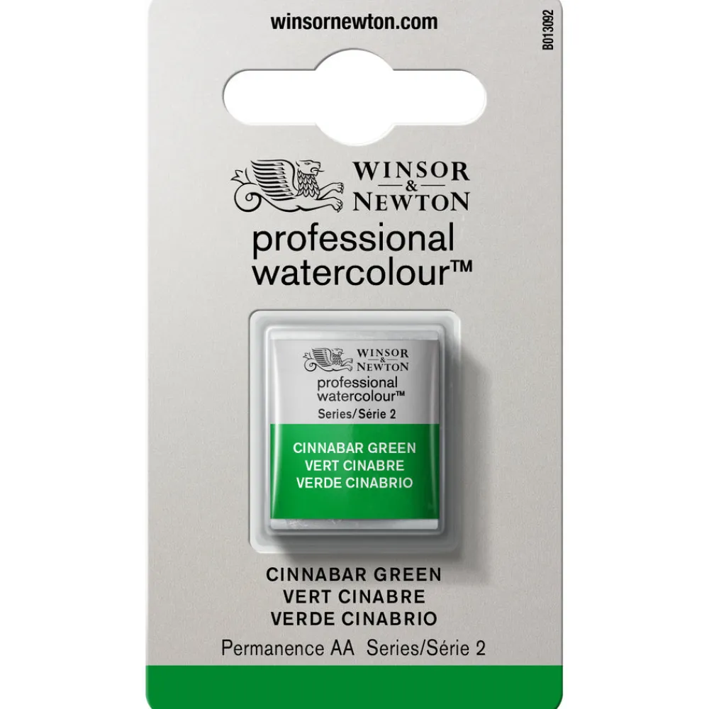 Winsor & Newton Farba akwarelowa Professional w półkostce - - Viridian Hue > Farby Akwarelowe