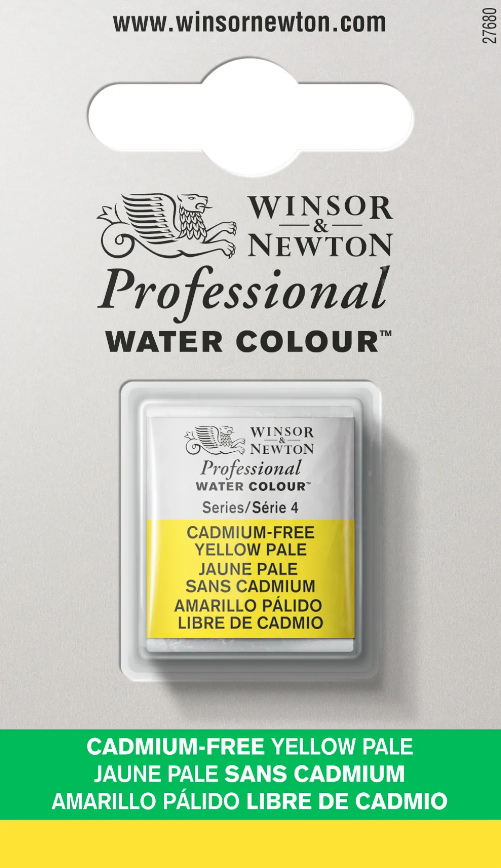 Winsor & Newton Farba akwarelowa Professional w półkostce - - Cadmium Free Lemon > Farby Akwarelowe