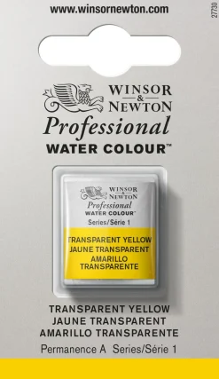 Winsor & Newton Farba akwarelowa Professional w półkostce - - Transparent Yellow