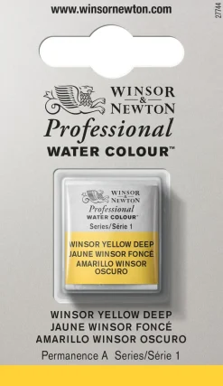 Winsor & Newton Farba akwarelowa Professional w półkostce - - Transparent Gold Deep > Farby Akwarelowe